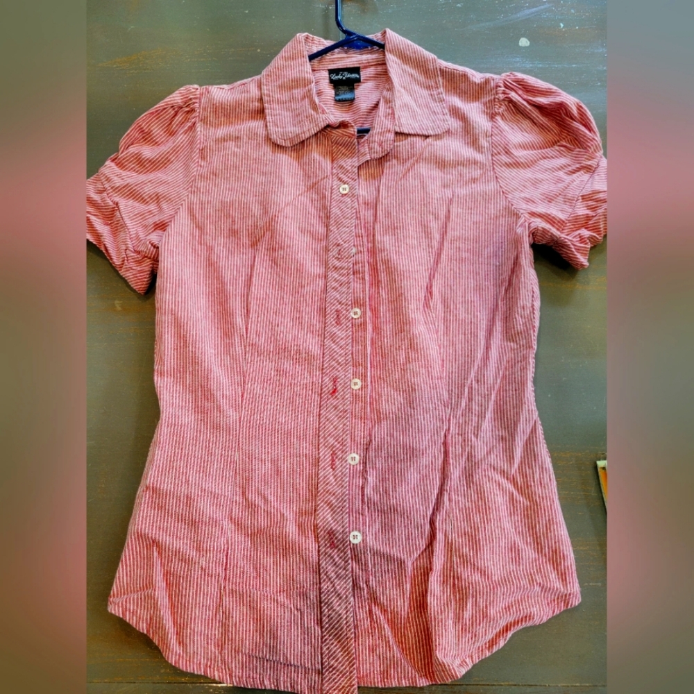 Lucky 13 pinup button-up